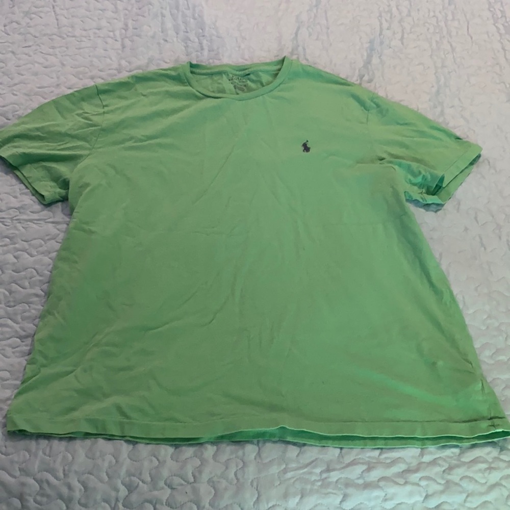 men’s ralph lauren polo seafoam green shirt